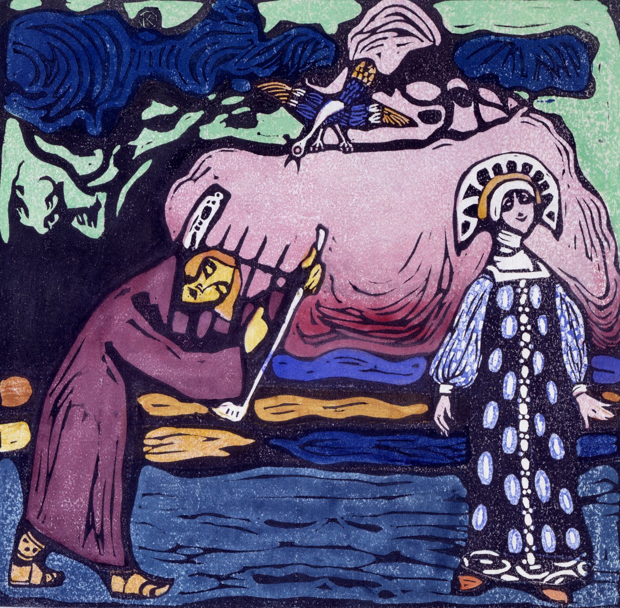 Onbekend beeld door Wassily Kandinsky