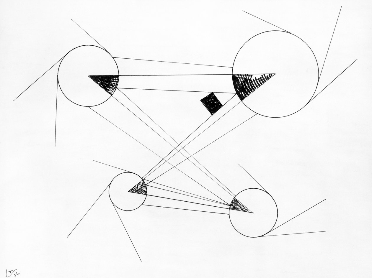 Zonder Titel, 1932 door Wassily Kandinsky
