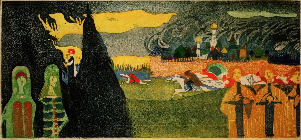 Achtervolging door Wassily Kandinsky