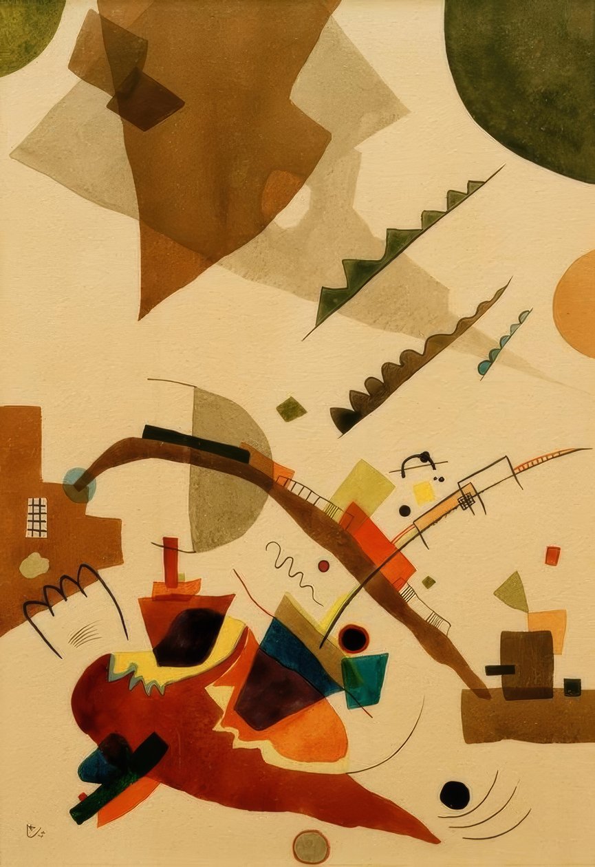 Vibratie door Wassily Kandinsky