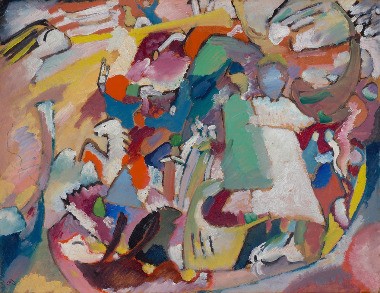 Allerheiligen I door Wassily Kandinsky