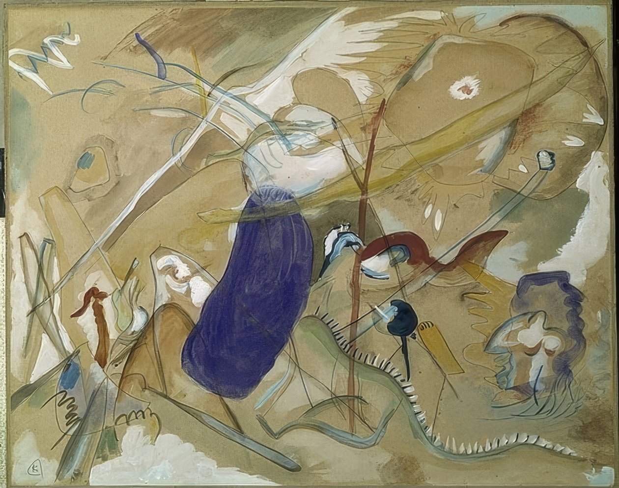 Blaricum door Wassily Kandinsky