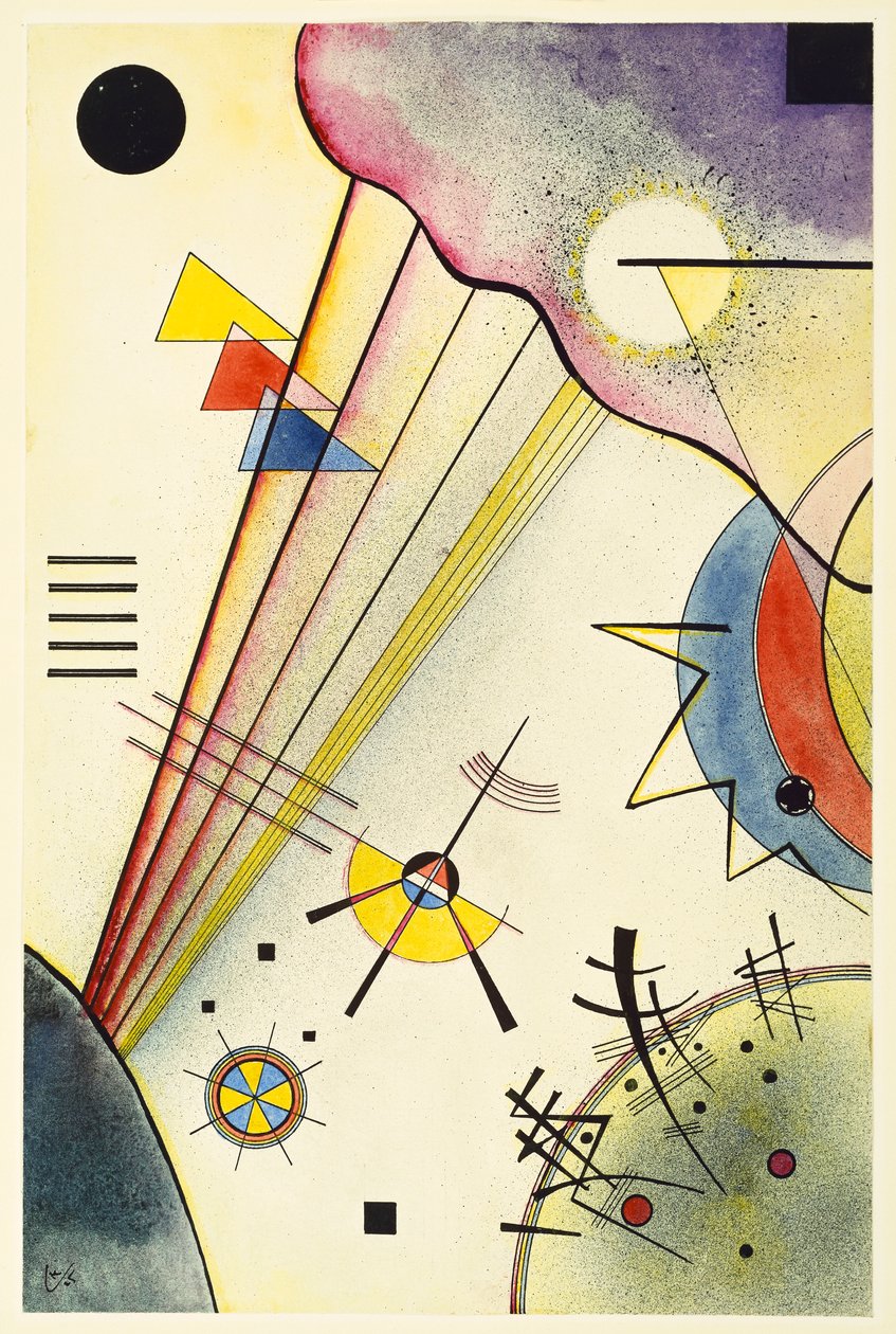 Duidelijke link door Wassily Kandinsky