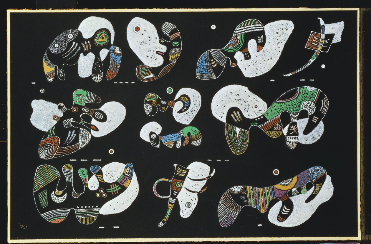 Compositie door Wassily Kandinsky