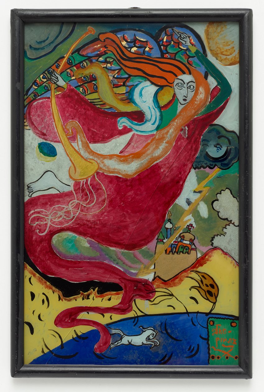 De heilige Gabriel door Wassily Kandinsky