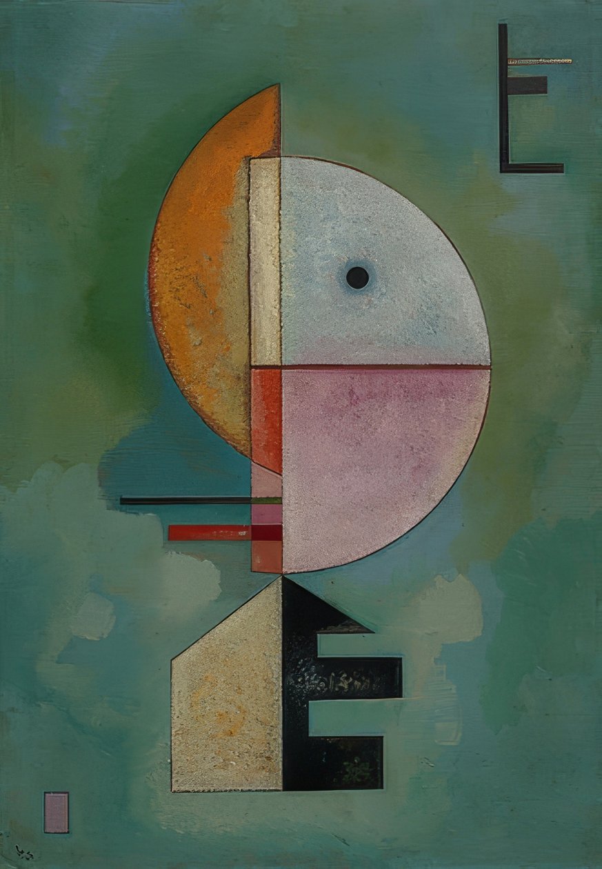 Omhoog. 1929 door Wassily Kandinsky