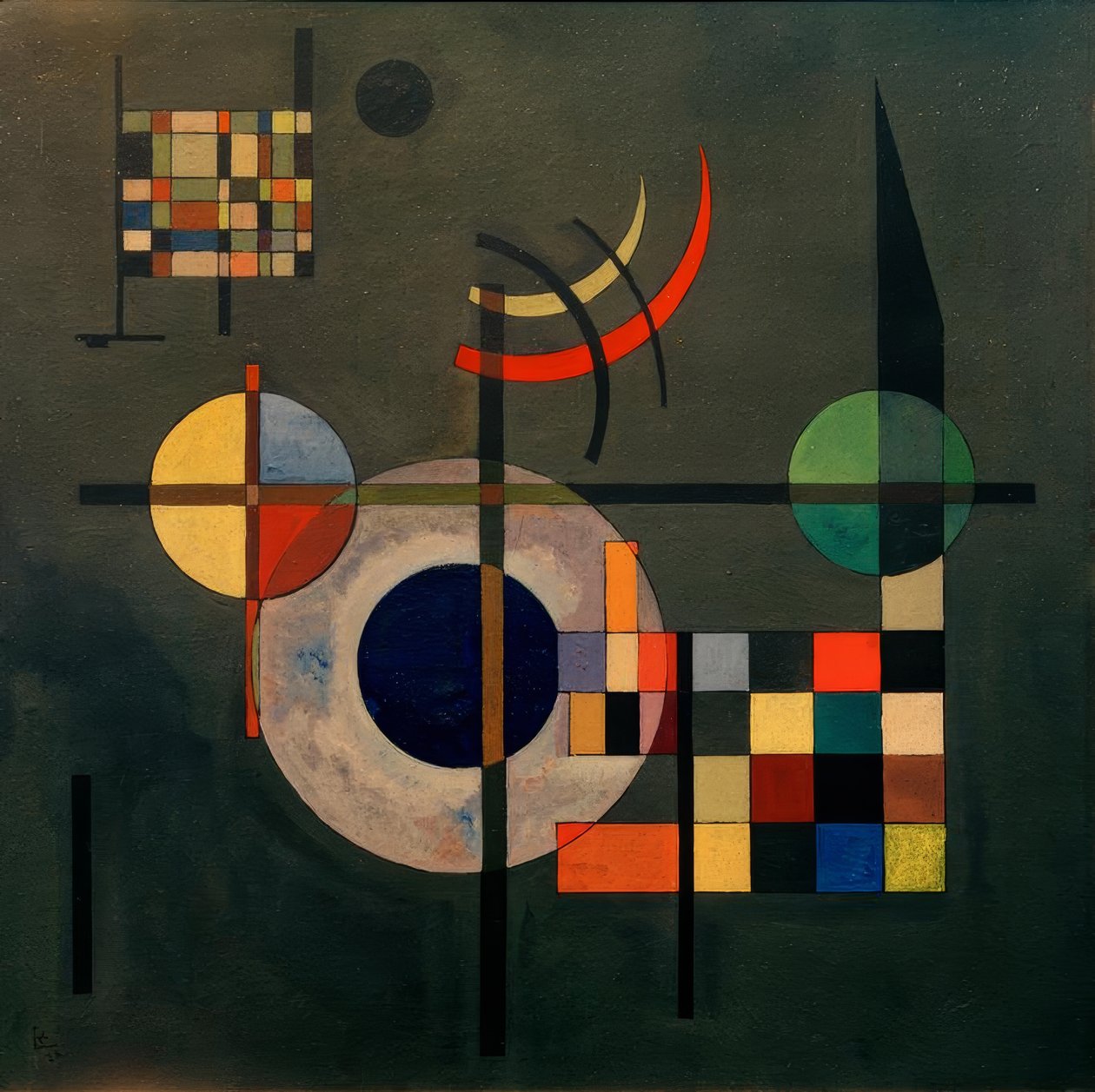 Tegenwicht door Wassily Kandinsky