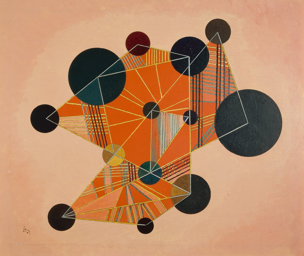 Zweven door Wassily Kandinsky