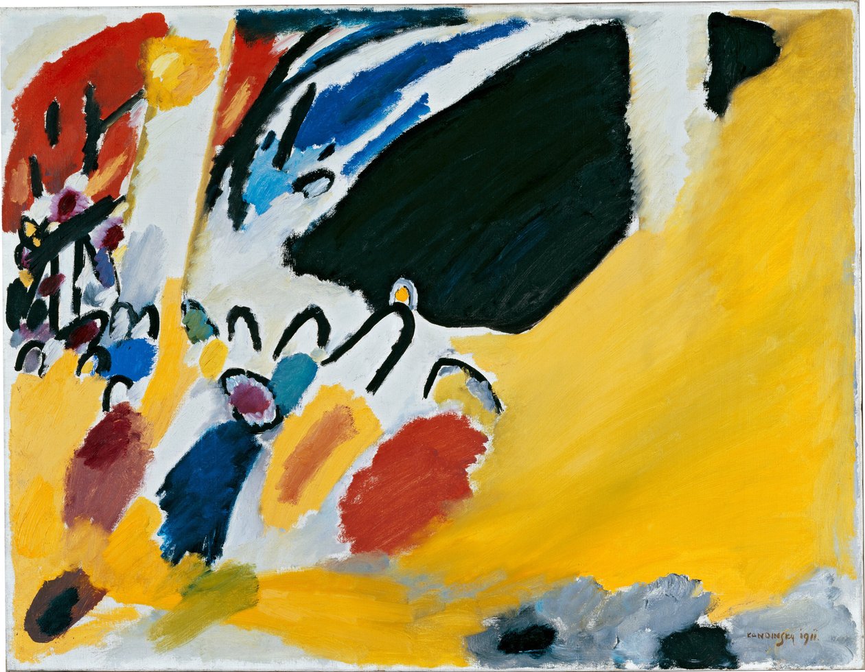Impressie III Concert door Wassily Kandinsky