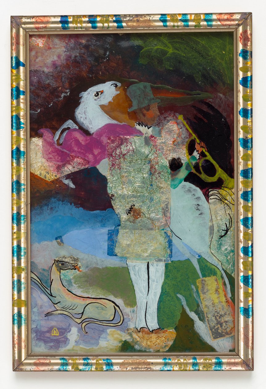 Kavalier met trompet door Wassily Kandinsky