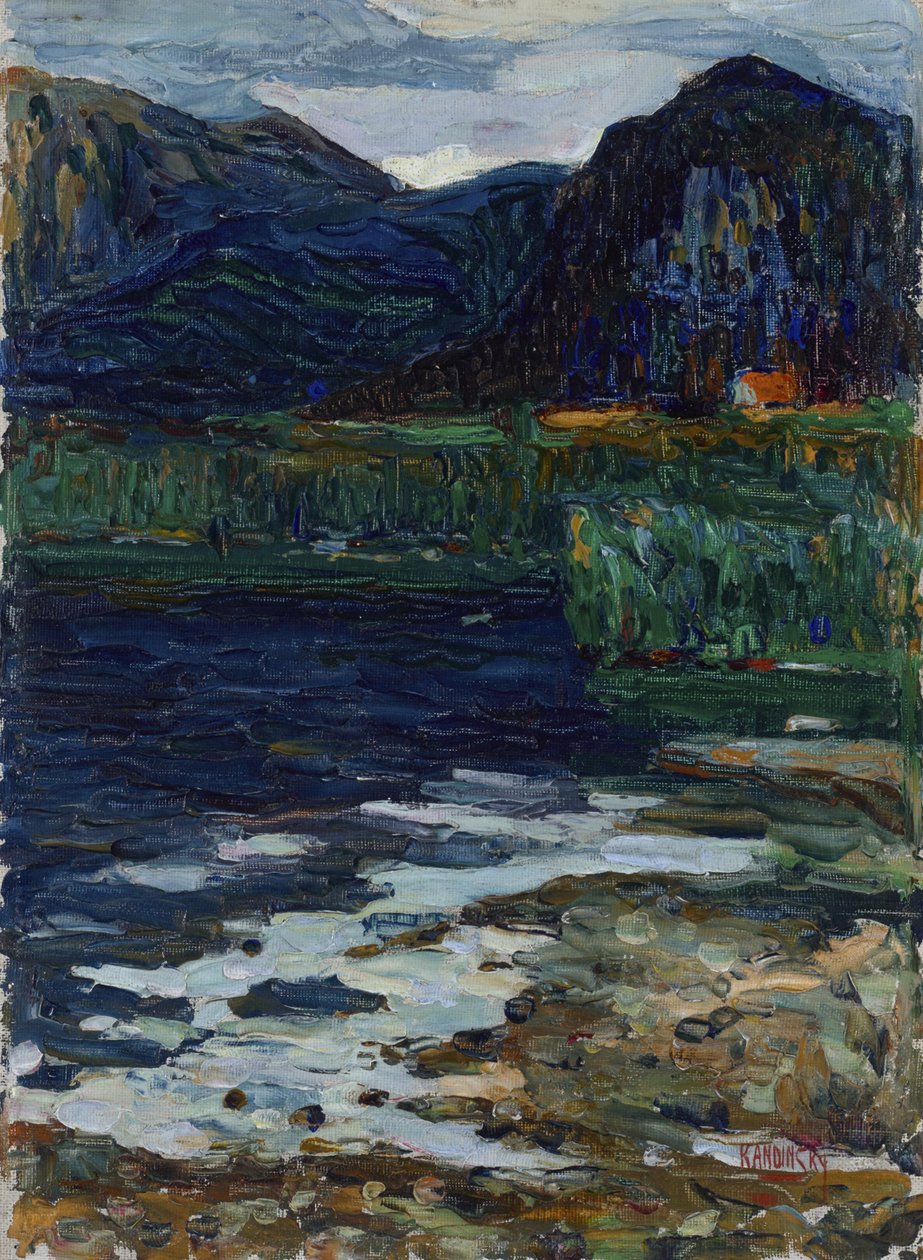 Kochel – Schlehdorf door Wassily Kandinsky