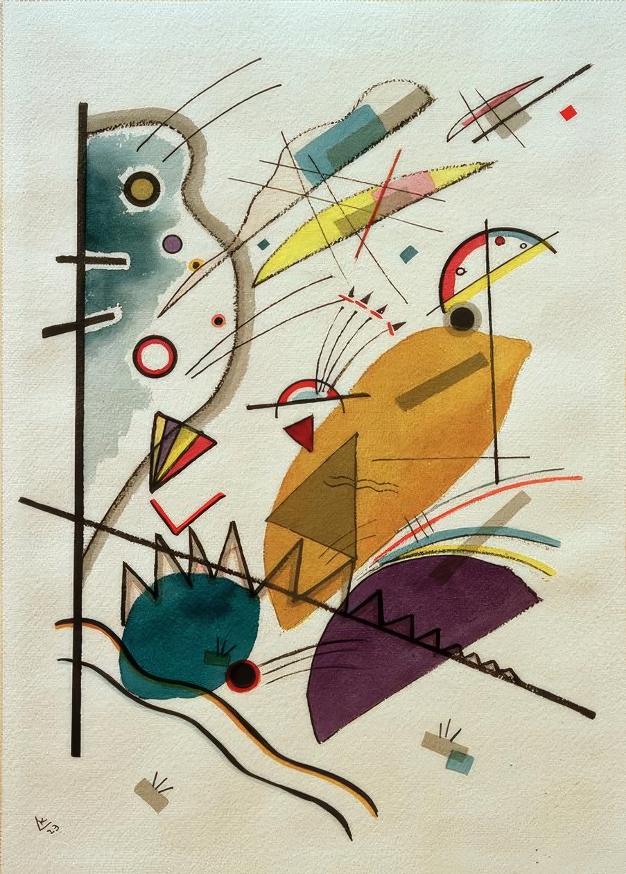 Compositie door Wassily Kandinsky