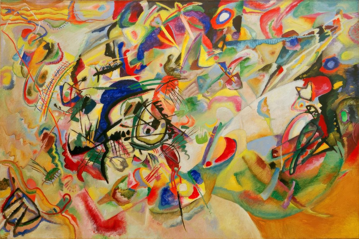 Compositie VII door Wassily Kandinsky