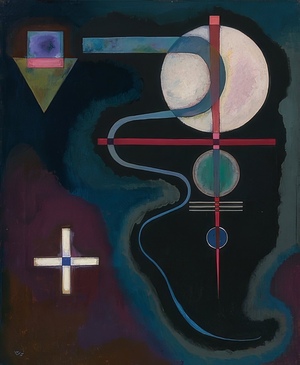 Koele energie door Wassily Kandinsky