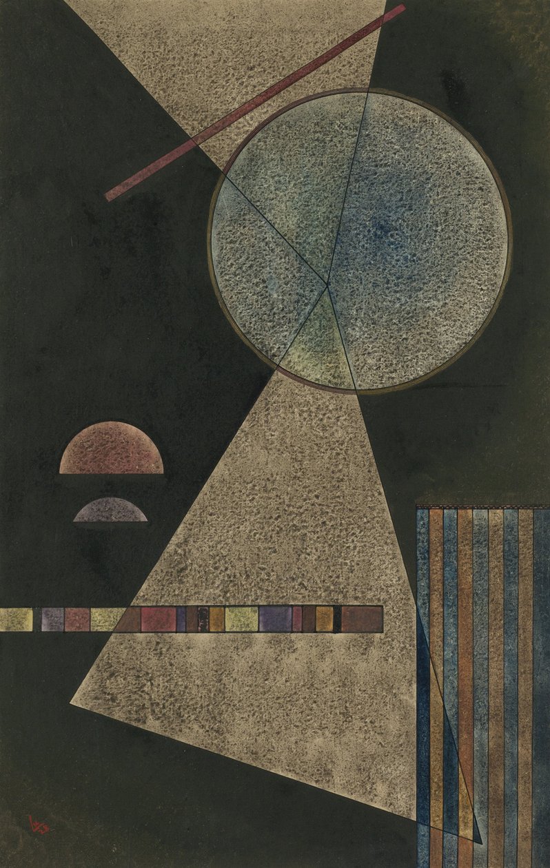 Ontmoetingspunt door Wassily Kandinsky