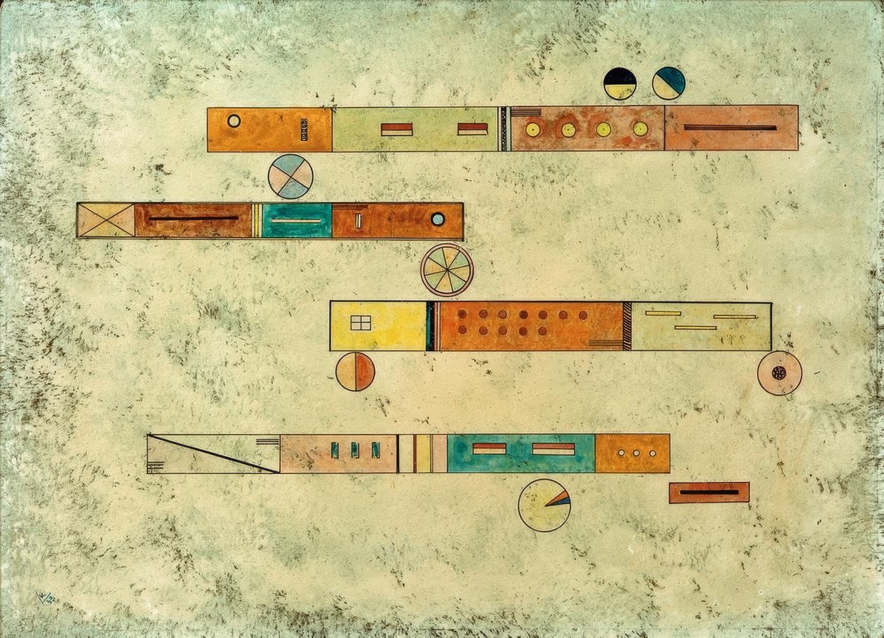 Opeenvolgend door Wassily Kandinsky