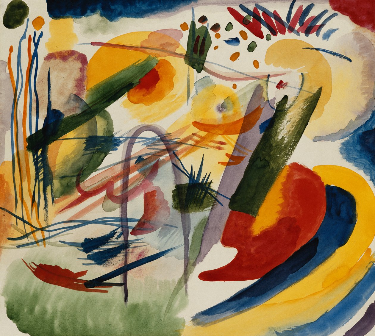 Geen Titel door Wassily Kandinsky