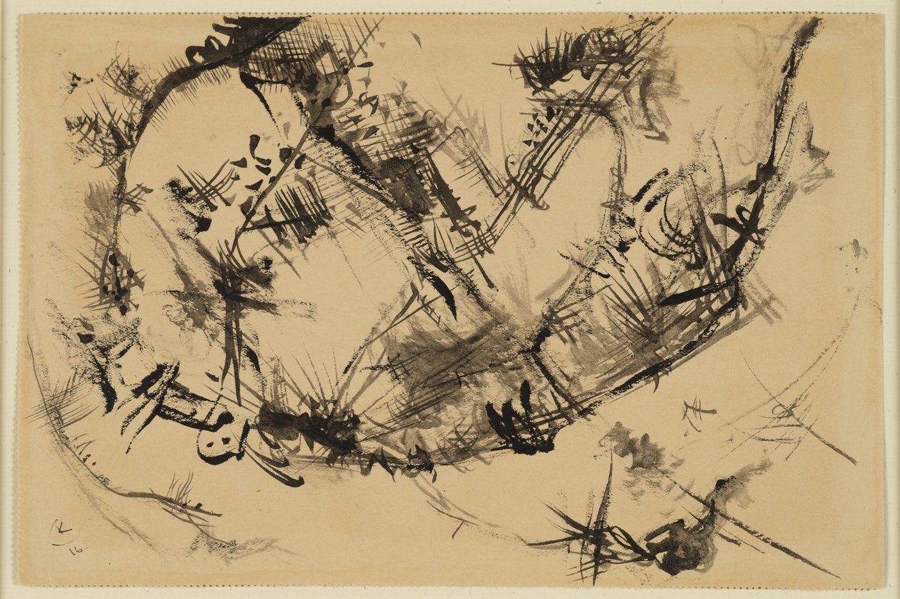 Ohne Titel (Zonder Titel) door Wassily Kandinsky