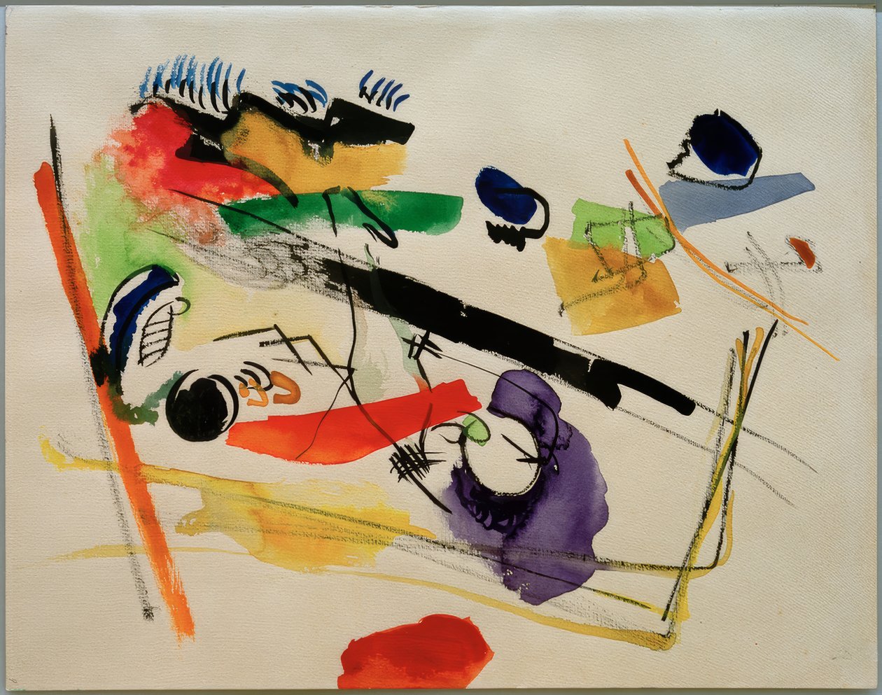 Zonder Titel door Wassily Kandinsky