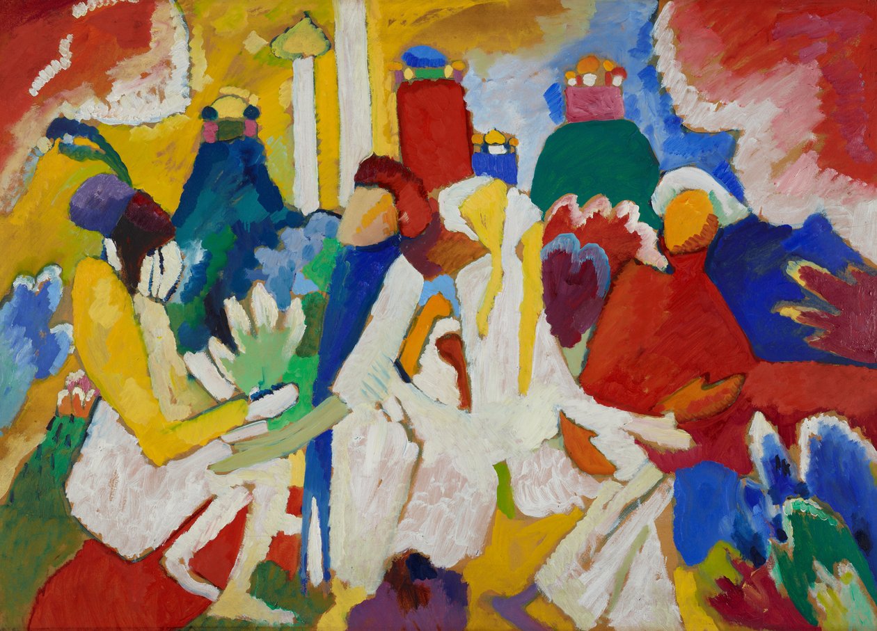 Oriëntaals door Wassily Kandinsky
