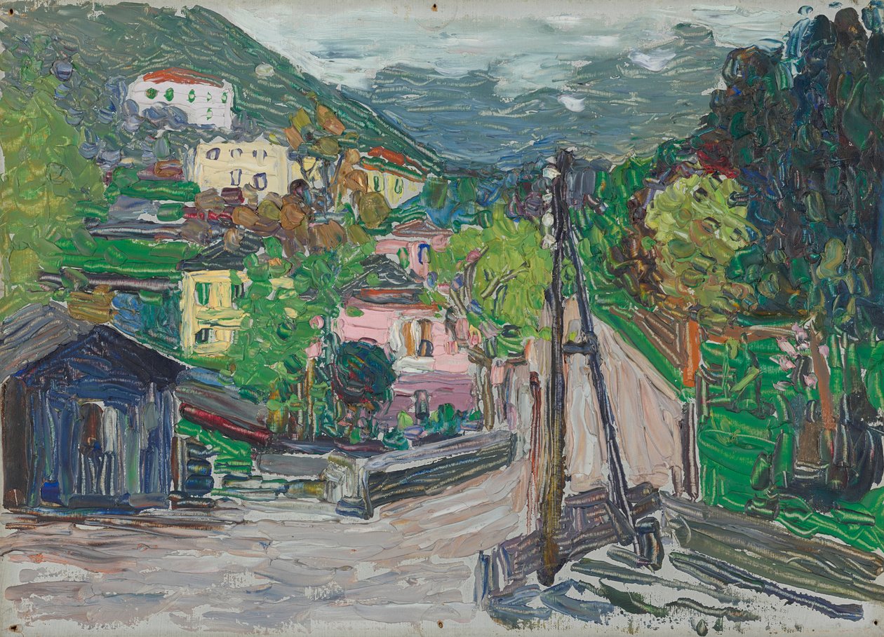 Rapallo – Vanuit het raam door Wassily Kandinsky