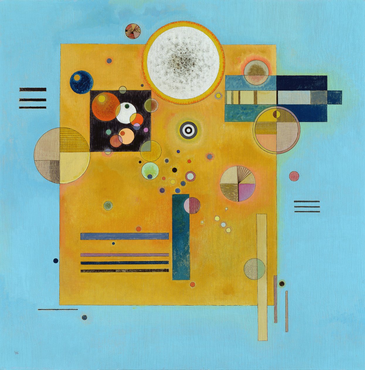 Zachte druk, 1931 door Wassily Kandinsky