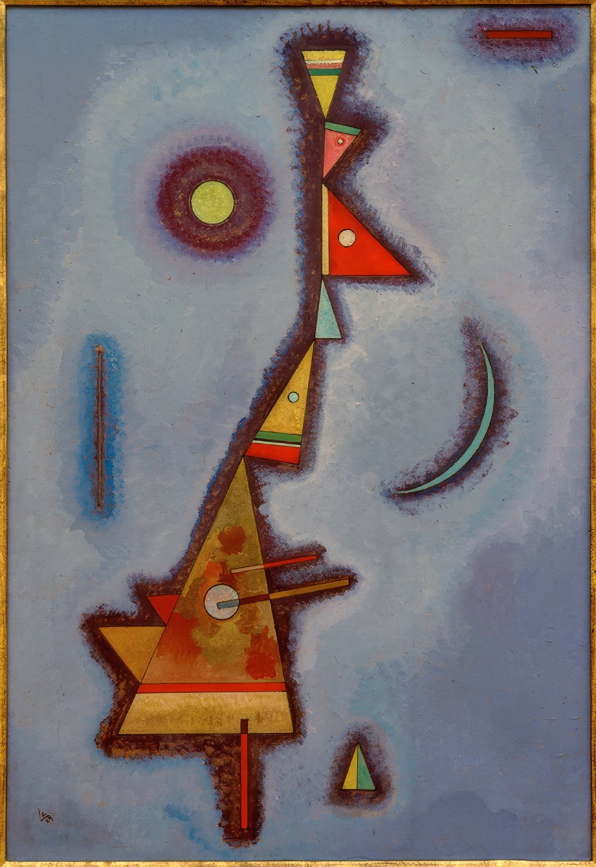 Koppig door Wassily Kandinsky