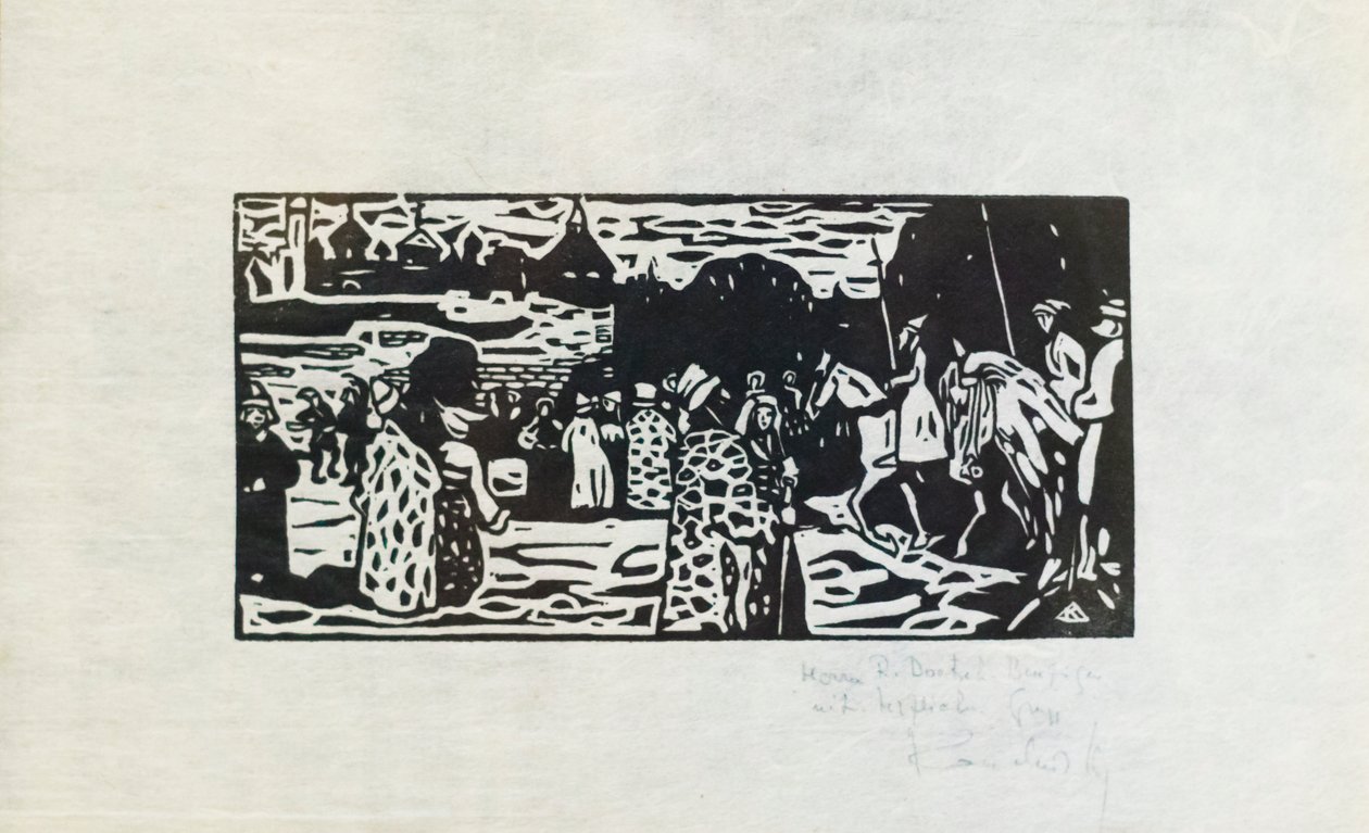 Zondag - Oud Russisch door Wassily Kandinsky
