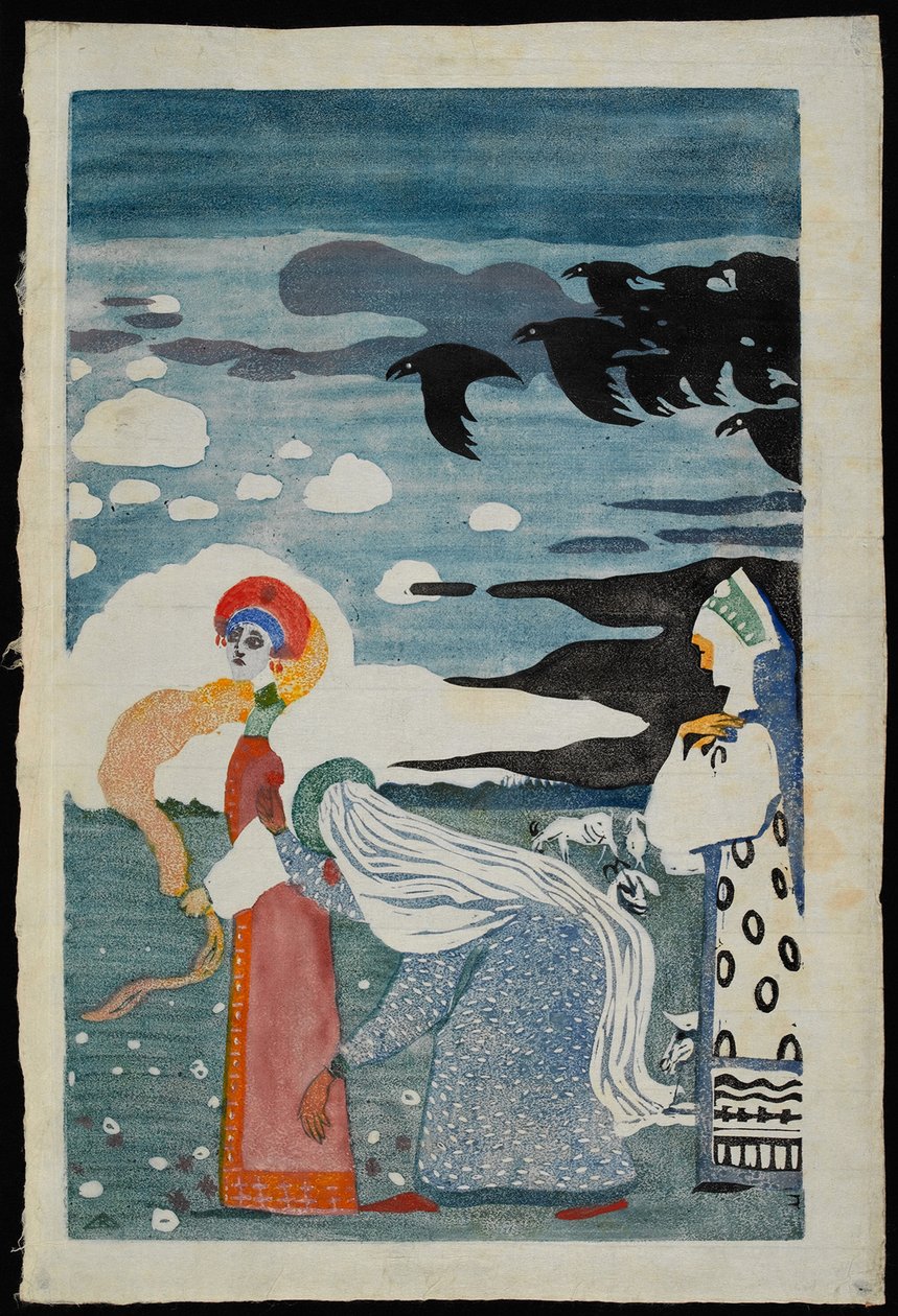De Raven door Wassily Kandinsky