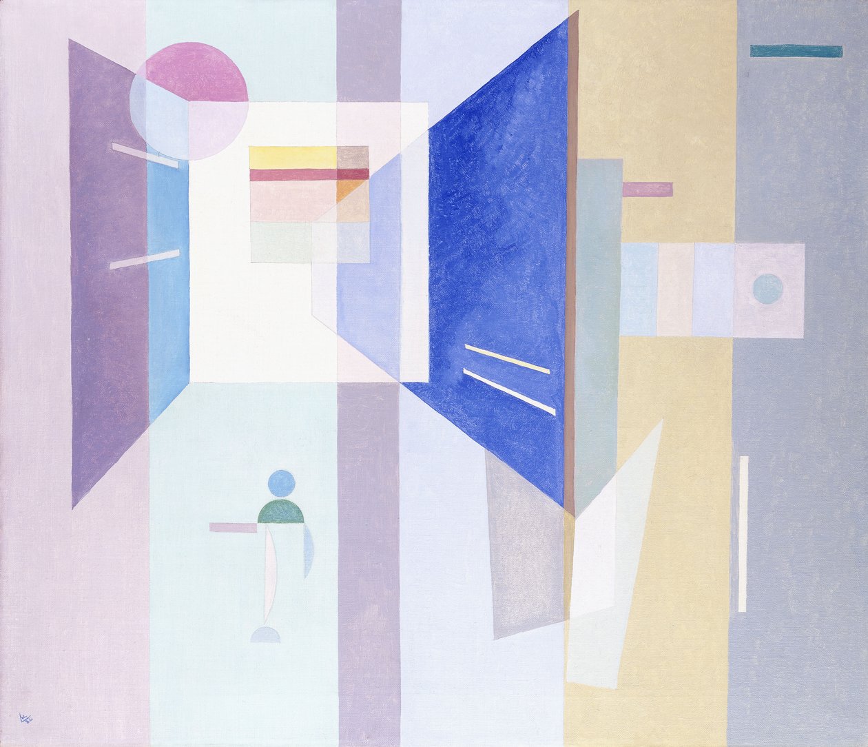 Naar Rechts-Naar Links door Wassily Kandinsky