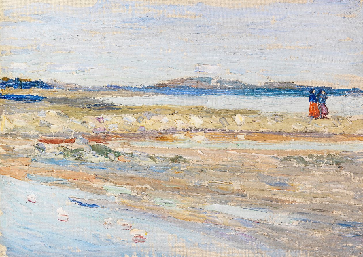 Tunis. Strand door Wassily Kandinsky