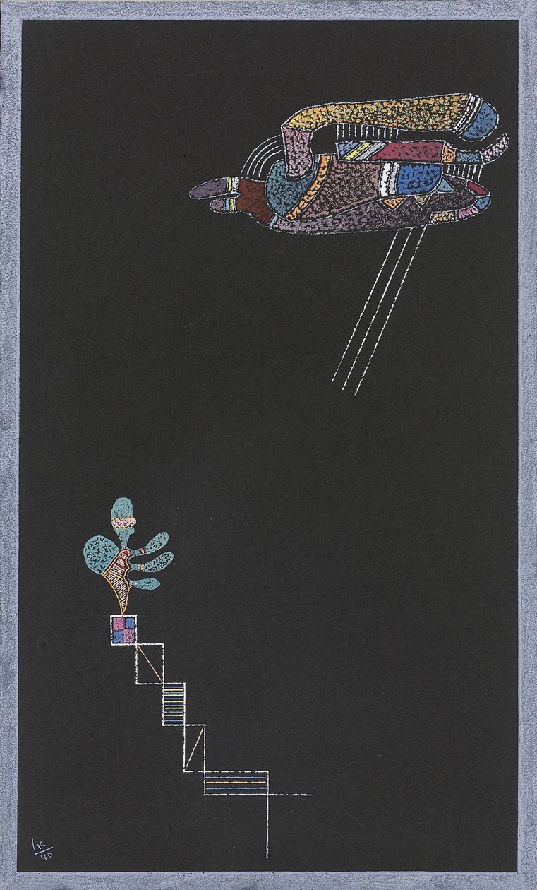 Zonder titel, 1940 door Wassily Kandinsky