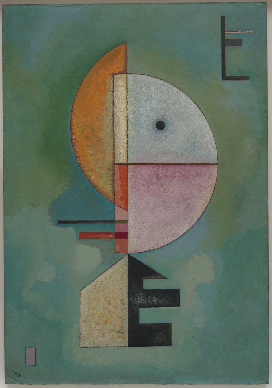 Opwaarts door Wassily Kandinsky