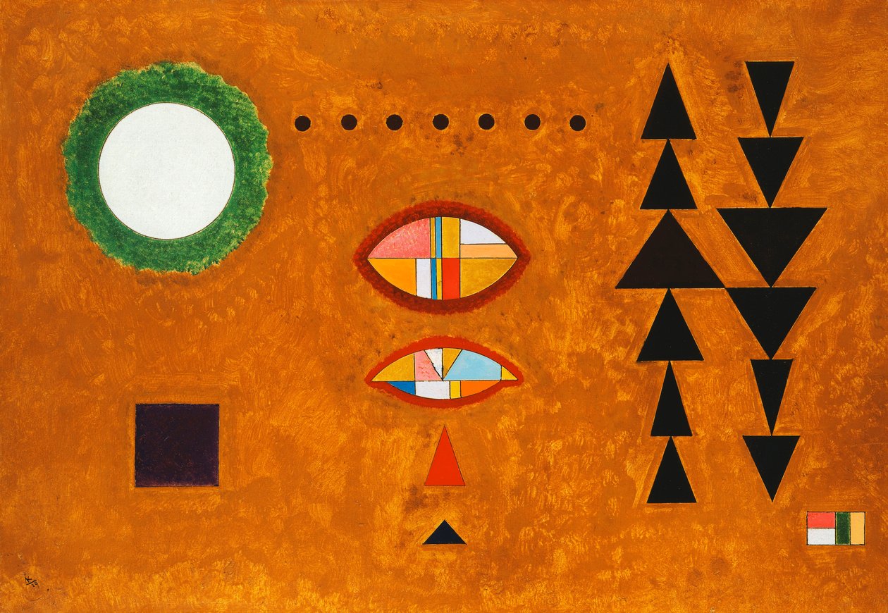 Wit-Wit door Wassily Kandinsky