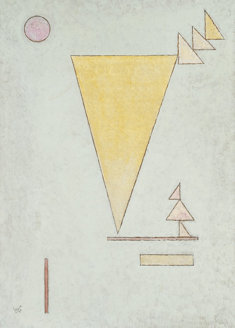 Wit door Wassily Kandinsky