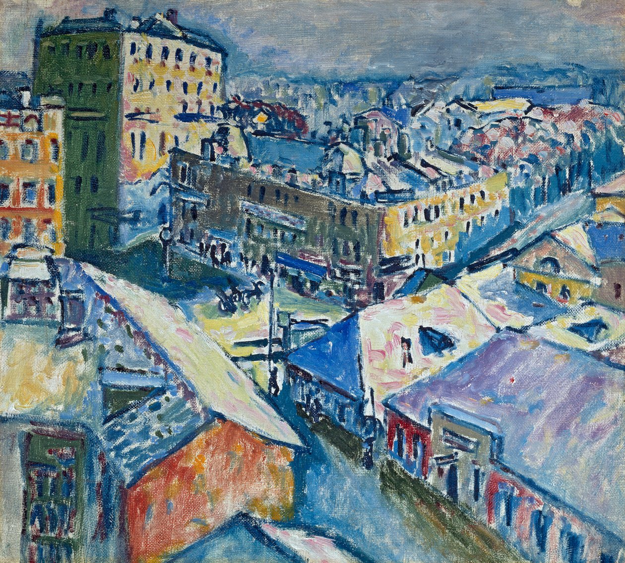 Zubovsky Plein door Wassily Kandinsky