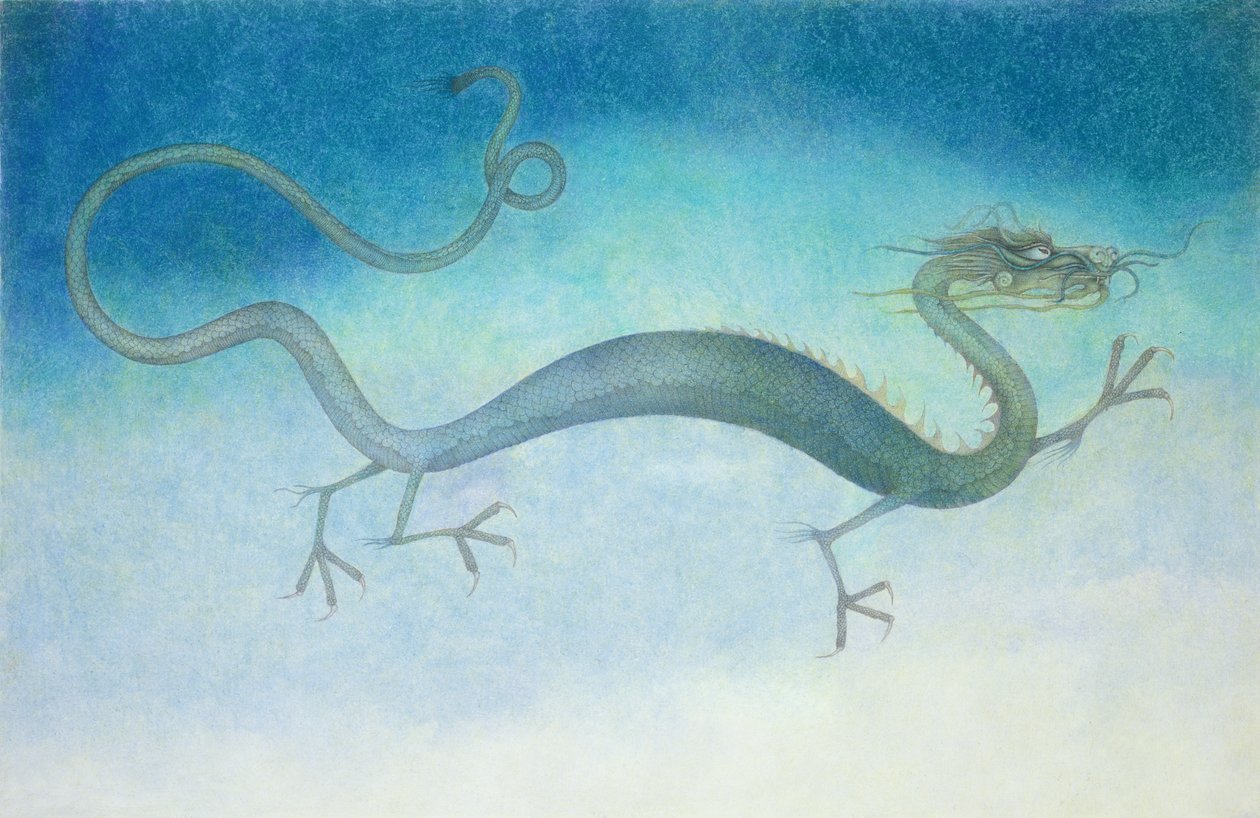 Chinese draak door Wayne Anderson