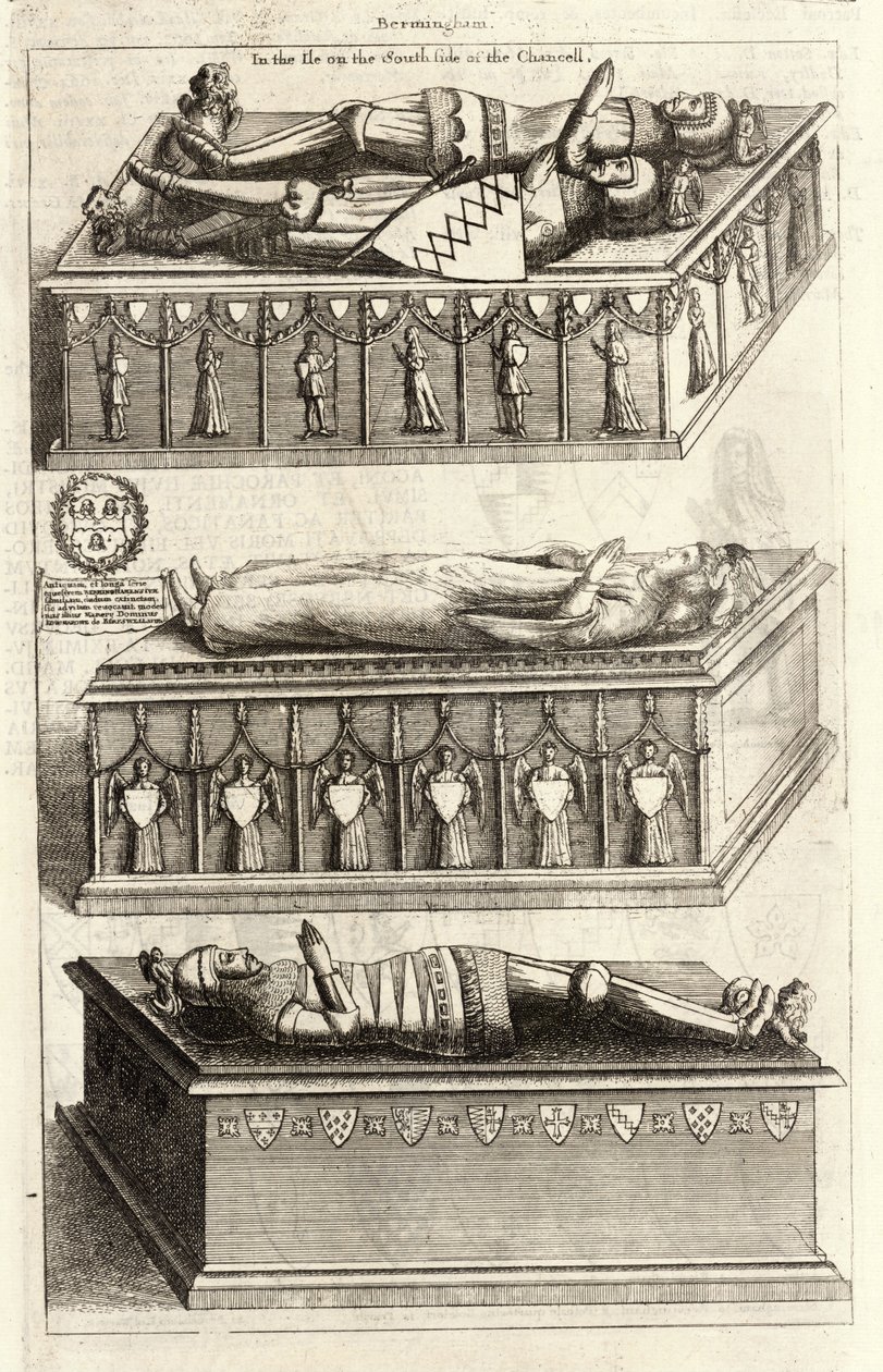 Familie Bermingham door Wenceslaus Hollar