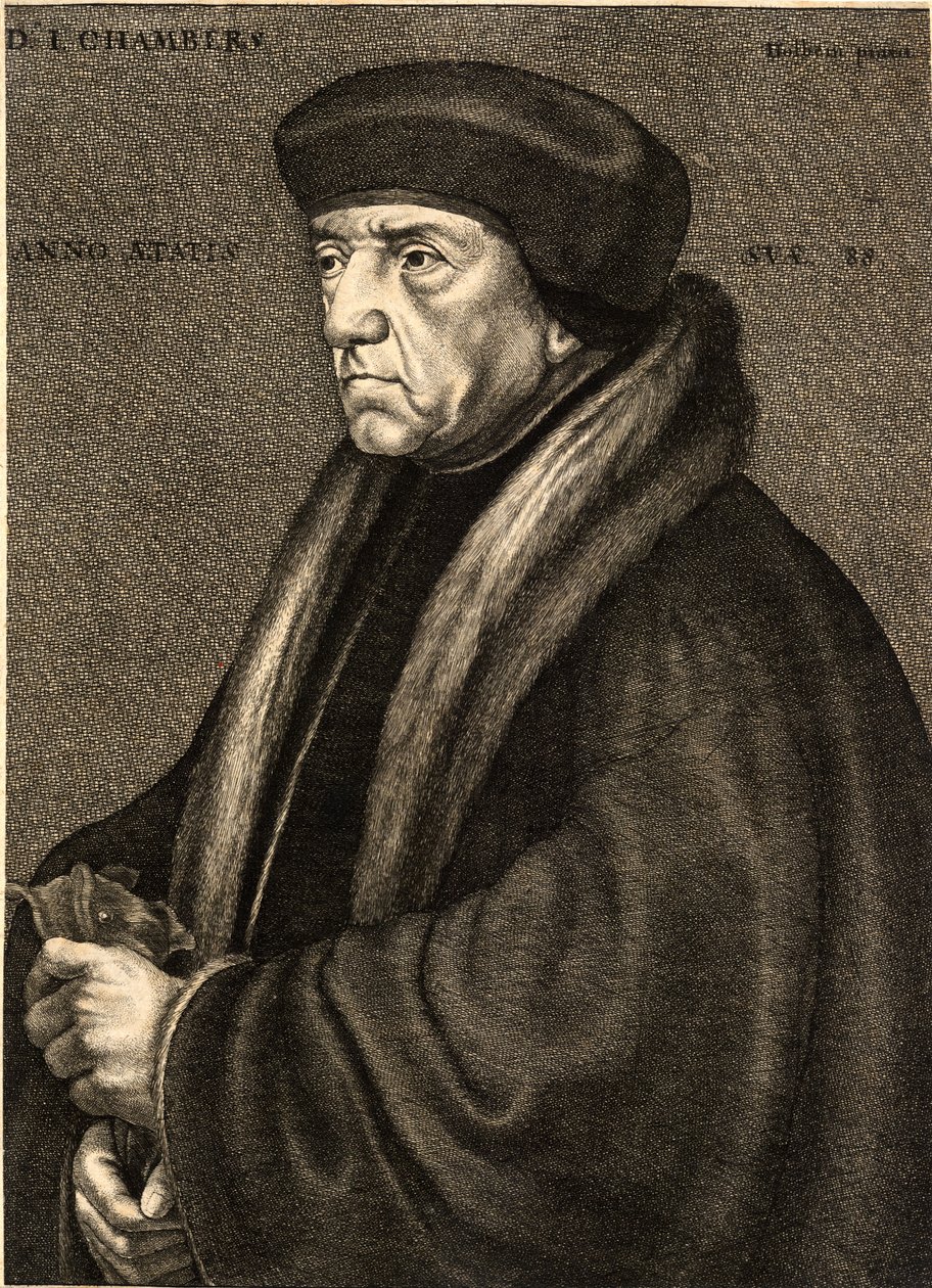 Kamer door Wenceslaus Hollar
