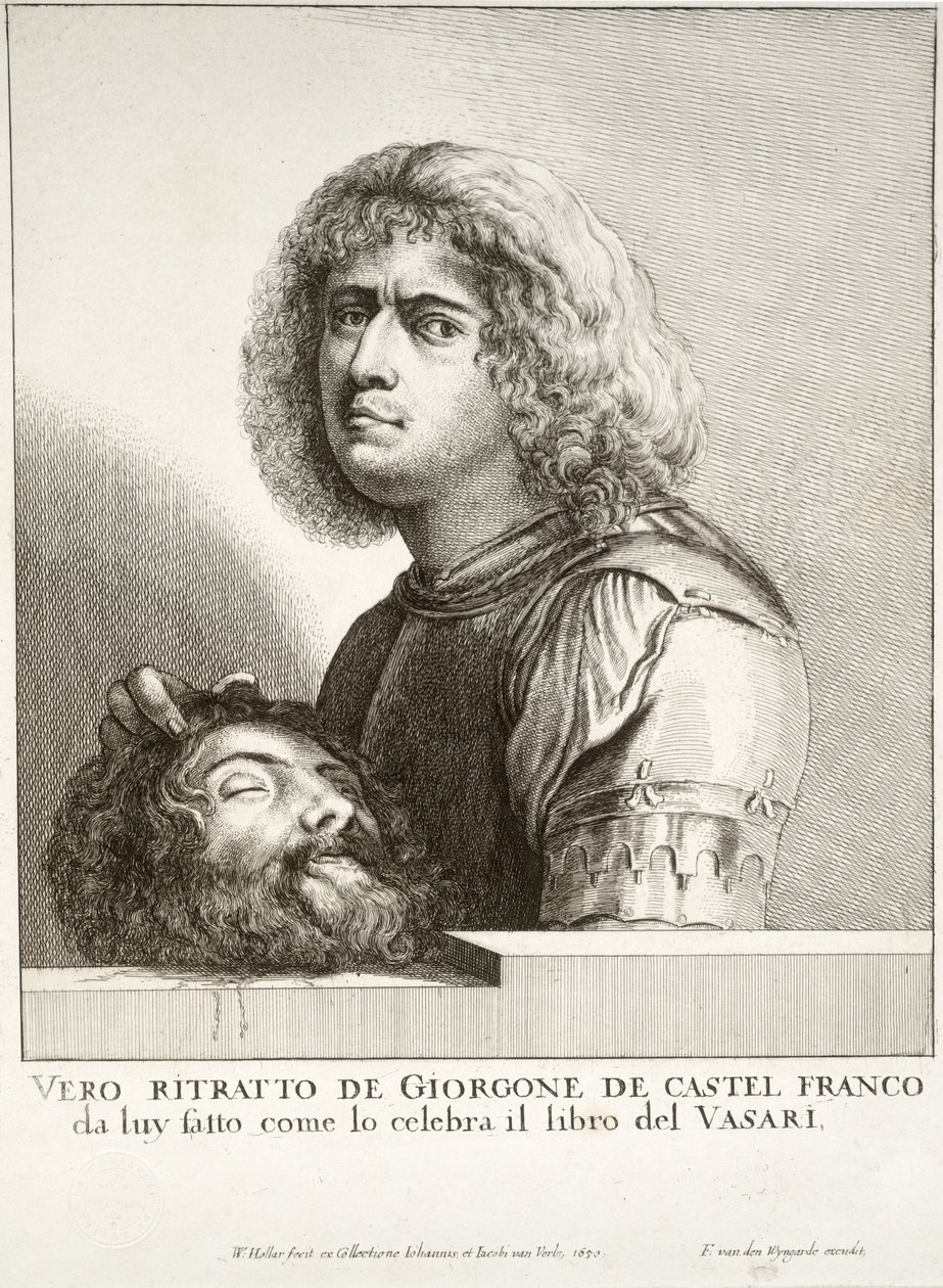 Giorgione door Wenceslaus Hollar