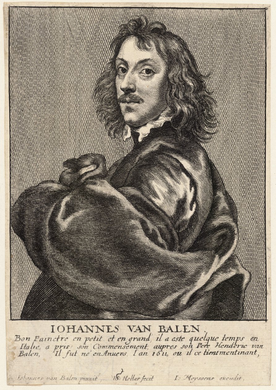 Johannes van Balen door Wenceslaus Hollar
