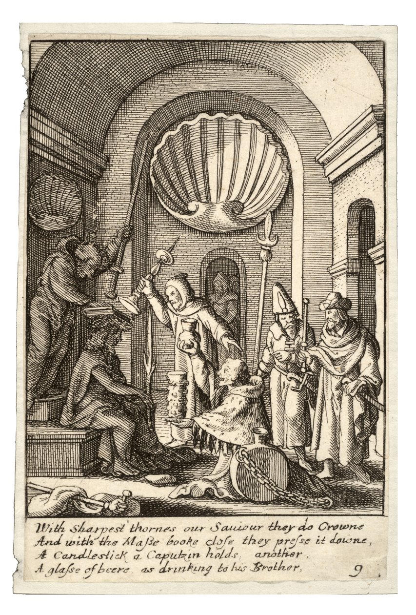 De Bespotting door Wenceslaus Hollar
