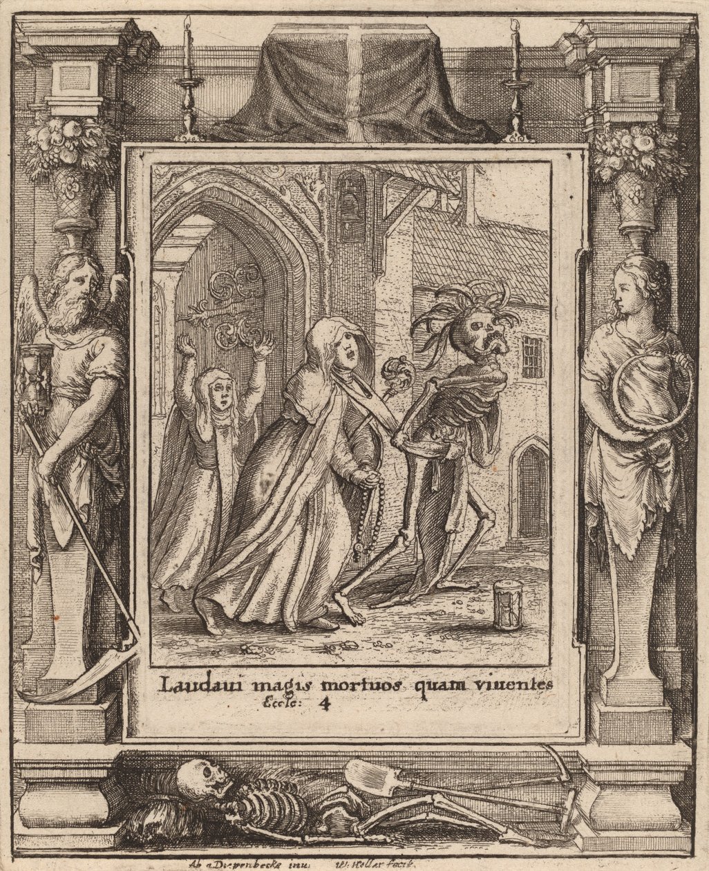 Abdis, 1651 door Wenceslaus Hollar
