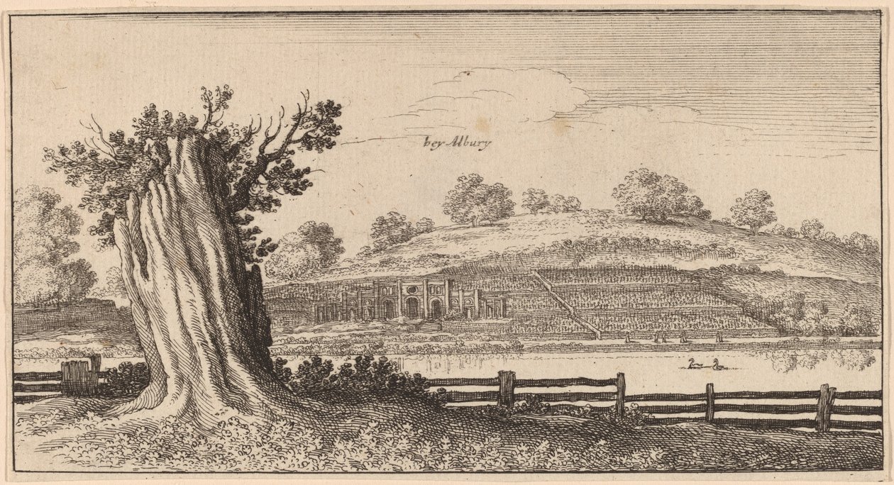 Albury door Wenceslaus Hollar