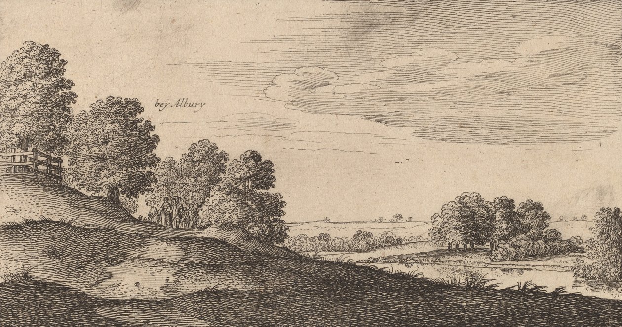 Albury door Wenceslaus Hollar