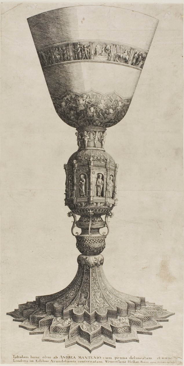 Kelk door Wenceslaus Hollar