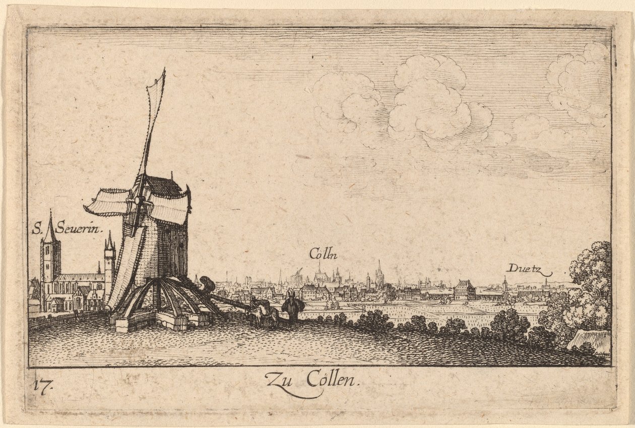 Keulen door Wenceslaus Hollar