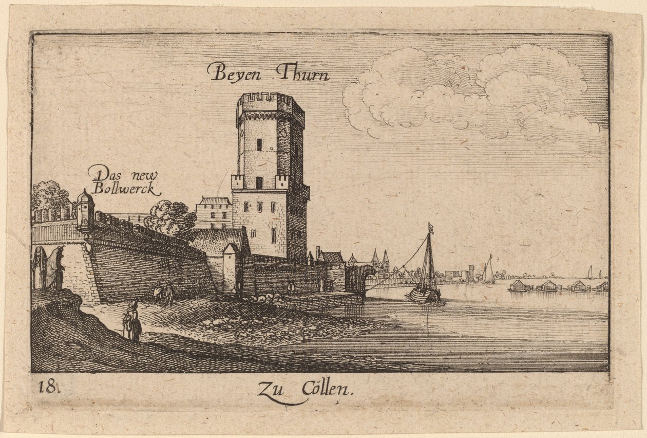 Keulen door Wenceslaus Hollar
