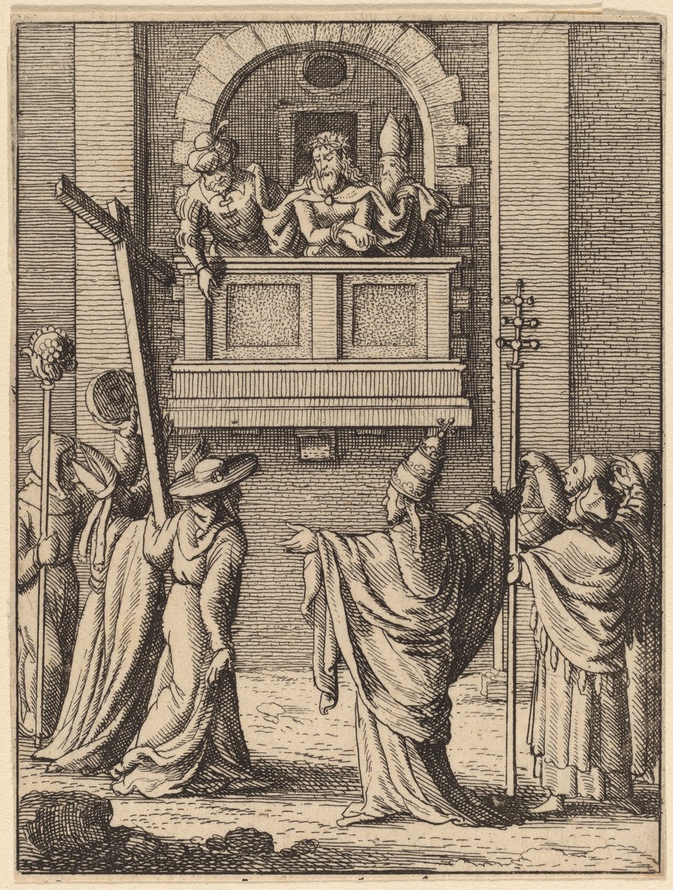 Ecce Homo door Wenceslaus Hollar