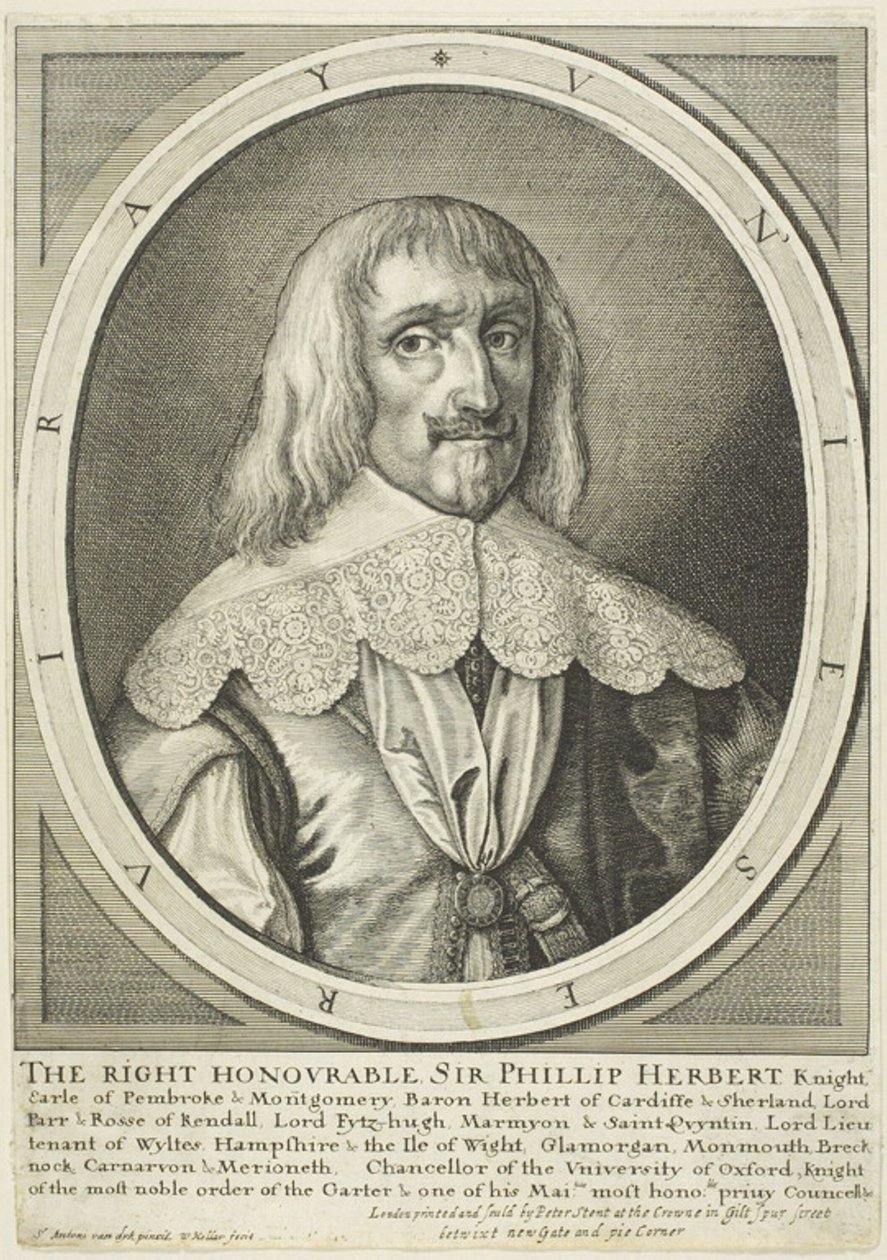 Philip Herbert, Graaf van Pembroke door Wenceslaus Hollar